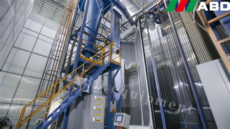 Aluminum Profiles Vertical Powder Coating Line Full Automatic