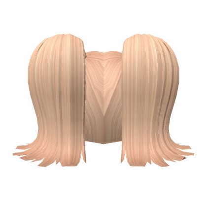 Platinum Blonde Short Pigtails With Side Bangs S Code Price Rblxtrade