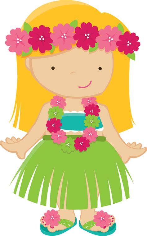 Kids clipart, Clip art, Luau