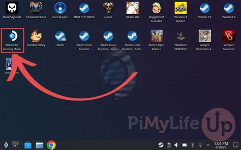 How to Switch to Desktop Mode on the Steam Deck - Pi My Life Up