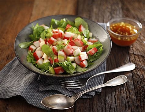 Ensalada De Kani Kama Santa Elena Y Manzana Kani Kama