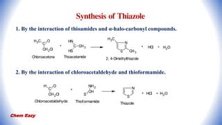 Thiazole - Synthesis of Thiazole - Reactions of Thiazole - Medicinal ...