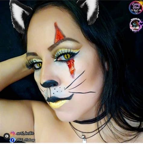 20 Cute Halloween Cat Makeup Looks