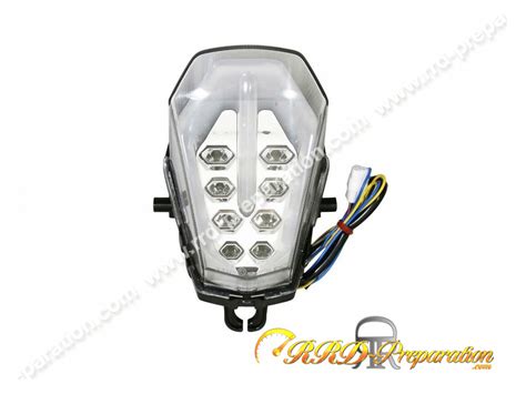 Feu Arri Re Leds Avec Clignotants Avoc Pour Suzuki Gsx R De