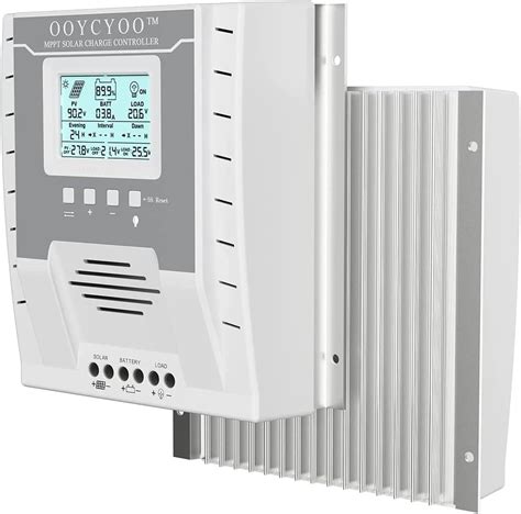 Ooycyoo Mppt Charge Controller V V Auto A Solar Panel