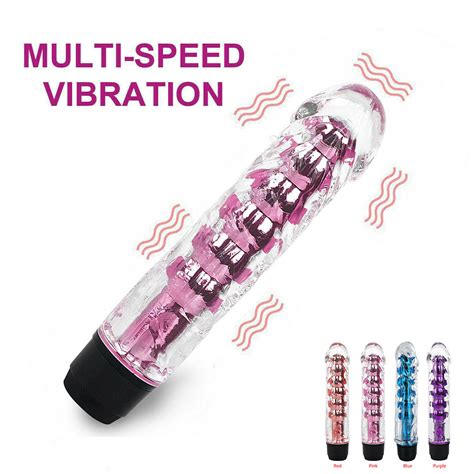 Adult Waterproof Multispeed Dildo Vibrator G Spot Massager Sex Toys For