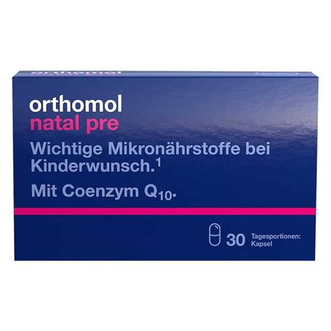 Orthomol Natal Pre Kapseln 30 St Bei APONEO Kaufen