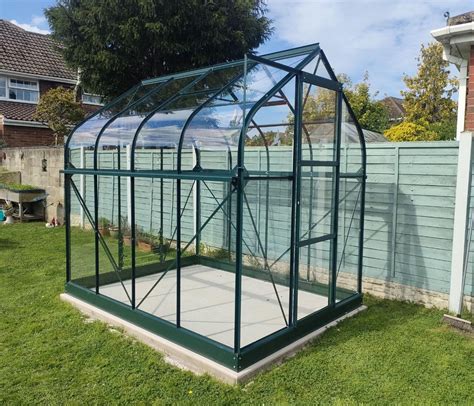 Vitavia 8x6 Green Orion 5000 Greenhouse Horticultural