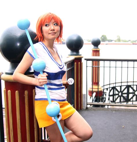 Nami and Weather Stick Cosplay by firecloak on DeviantArt