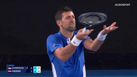 Novak Djokovic Can T Believe It Star Left Frustrated With