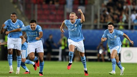 Il Manchester City Vince La Prima Supercoppa Europea Della Sua Storia