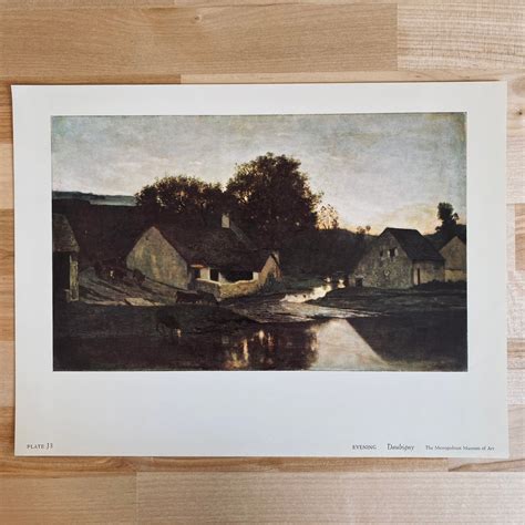 Daubigny "Evening" Art Print | Golden Rule Gallery | Excelsior, MN – GOLDEN RULE GALLERY