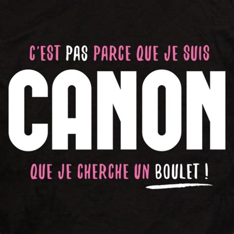 T Shirt Humour Canon Avomarks