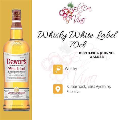 Comprar Whisky White Label Cl El Don Del Vino