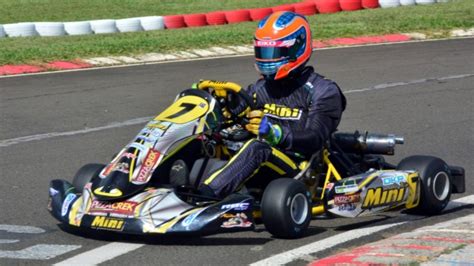 Giulliano Forcolin Campe O Da Copa Itu De Kart Na Categoria F