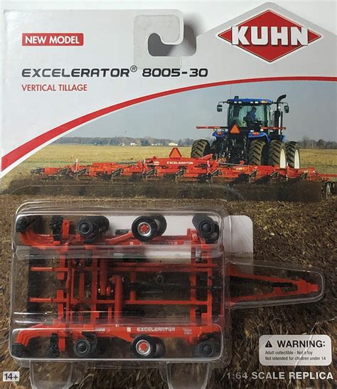 1 64 Kuhn Krause Excelerator 8005 30 Vertical Tillage Disk Highly