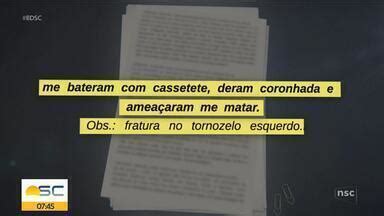 Bom Dia Santa Catarina Denúncia entregue à corregedoria da PM tem