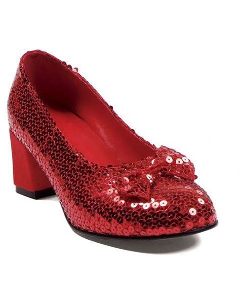 Sparkly Glitter Heels - Womens Red Sequin Shoes - Walmart.com