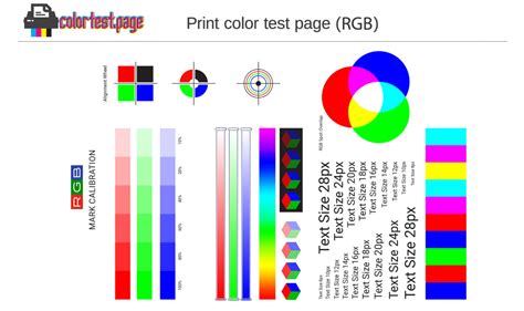 RGB Color Test Page | Color Test Page