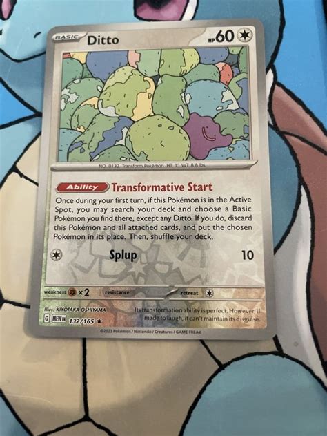 Ditto Reverse Holo 132 165 Pokemon 151 Kaufen Auf Ricardo