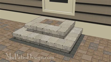 Step Designs for Your Patio | Downloadable Plans – MyPatioDesign.com