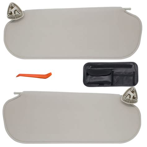 Driver Left Passenger Right Side Sun Visor Compatible With Chevrolet