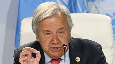 Guterres Pide Un Alto El Fuego Humanitario Inmediato En Gaza Sabanet