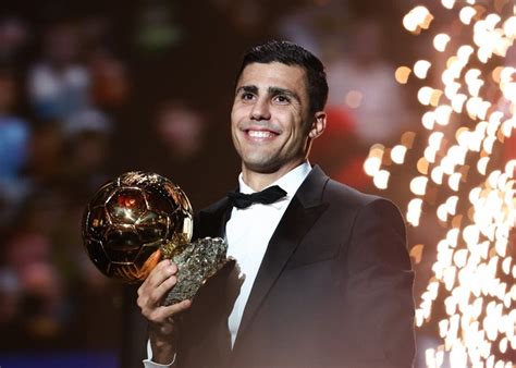 Ballon D Or 2024 Rodri Sur Le Toit Du Monde