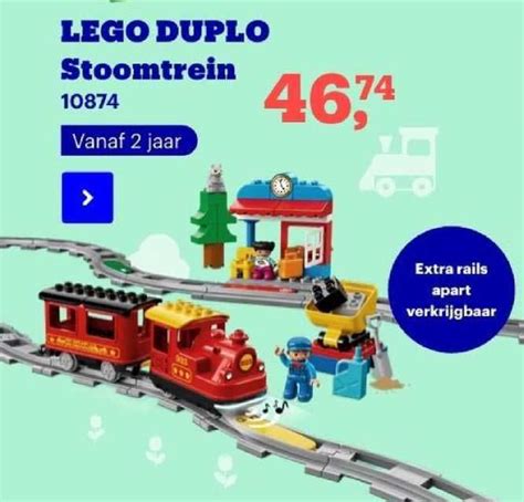 Lego Duplo Stoomtrein Aanbieding Bij Bol Folders Nl