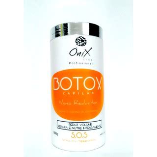 Botox Capilar Sem Formol Onix Liss 1kg Shopee Brasil