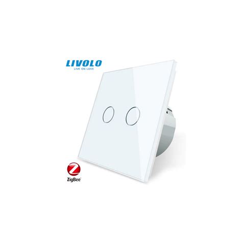 Zigbee Interrupteur Wifi Livolo Tactile Double