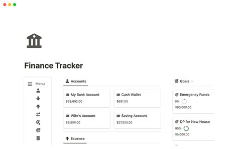 Finance Tracker By Rosidssoy Template By Rosidssoy Notion Marketplace