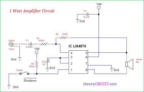 450 Watt Amplifier Circuit Diagram