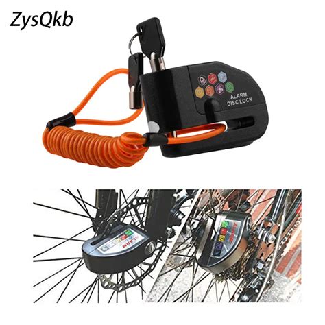 Waterproof Motorcycle Alarm Lock Bike Lock Security Anti Theft Lock