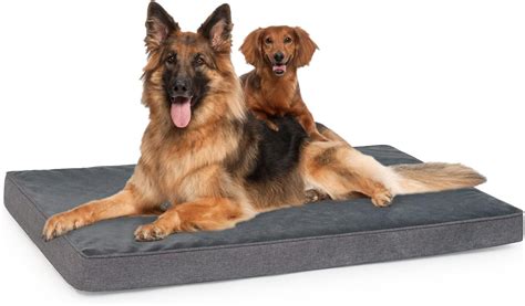 Bedsure Cama Perro Ortopédica Grande Colchón Perro Lavable con Funda