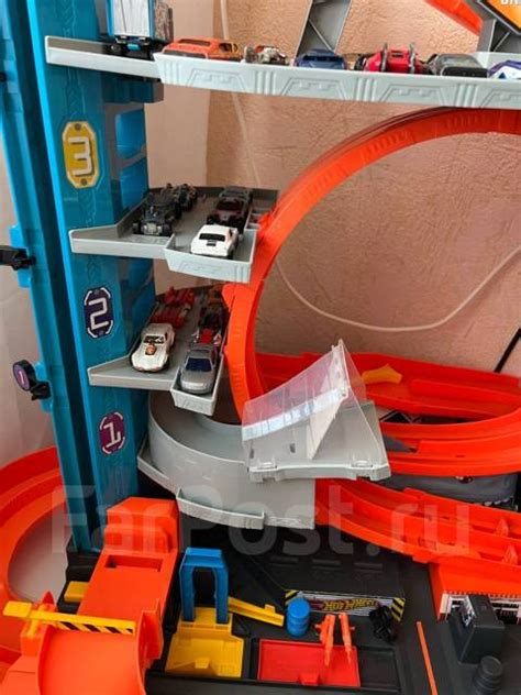Трек Hot Wheels Ultimate garage акула машинок оригинал Howheels б у в наличии Цена