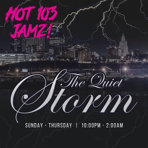 The Quiet Storm | Hot 103 Jamz!