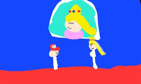 Mario and Peach's wedding by Fafabear8 on DeviantArt