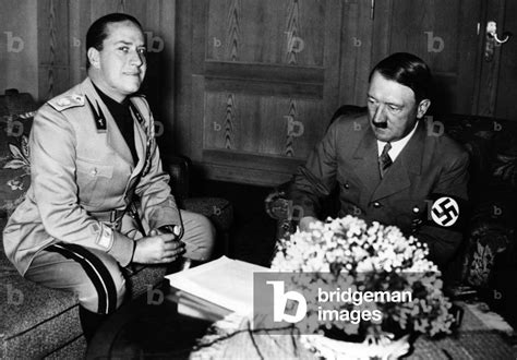 Image of Adolf Hitler and Count Galeazzo Ciano Conte di Cortellazzo, 1937