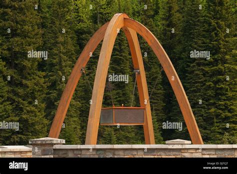 Trans Canada Highway Monument Rogers Pass National Historic Site Glacier National Park