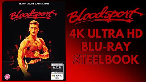 Bloodsport 4K Ultra HD Blu Ray Steelbook YouTube