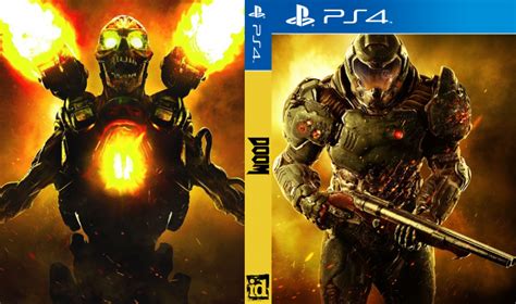 DOOM PlayStation 4 Box Art Cover by Just_A_Guy