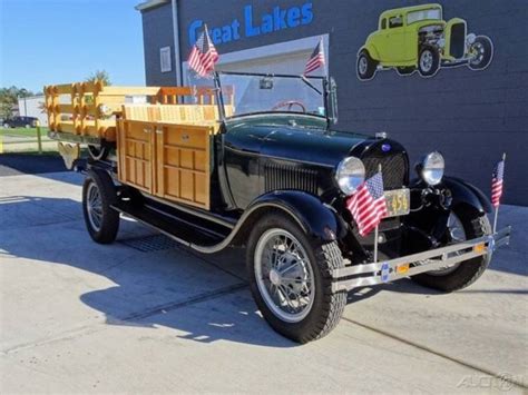 1928 Ford Model Aa Pick Up Stake Body And Dump Bed Beautiful Show