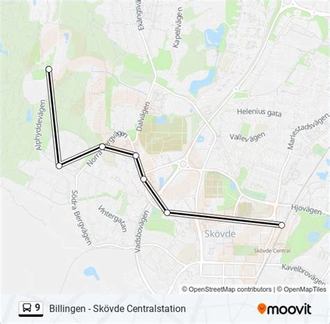 Rutt Tidtabeller H Llplatser Kartor Sk Vde Centralstation