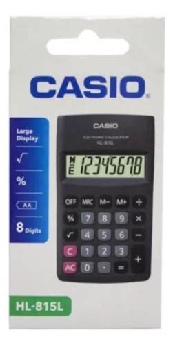 Calculadora Casio Hl L Bk D Gitos Cuotas Sin Inter S