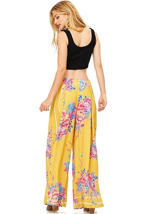 High Waist Wide Leg Boho Pants Boho Pants Fashion Women