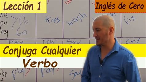 ¿cómo Conjugar Verbos En Inglés Correctamente 📝