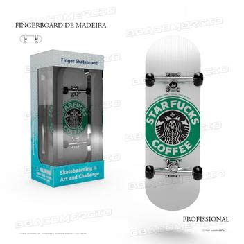 Skate Dedo Profissional Rolamento Fingerboard Original