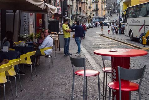 Yellowno Naples Street Scene In Naples Italy I Was Fo Flickr