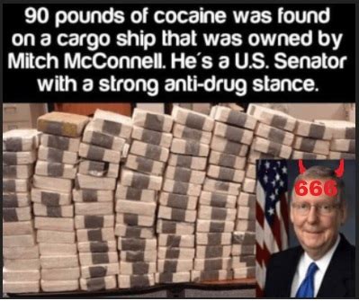 Impeach Mitch McConnel "Cokehead" & "Chinese Cartel Boss" Memes - Imgflip